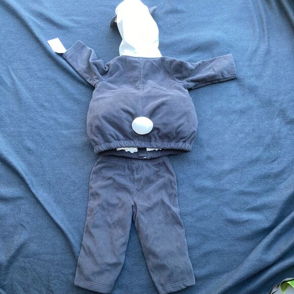 New infant Baby size 6-9 months panda 2 piece Halloween costume unisex - Picture 3 of 3